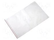 Self-seal bag; L: 300mm; Width: 200mm; Thick: 45um; polyetylene PLAST