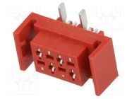 Wire-board; socket; female; PIN: 4; SMT; on PCBs; 30V; 1A; -40÷105°C AMPHENOL COMMUNICATIONS SOLUTIONS