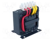 Transformer: mains; 63VA; 400VAC; 42V; Leads: terminal block; IP00 BREVE TUFVASSONS