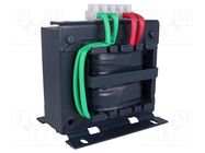 Transformer: mains; 250VA; 230VAC; 110V; Leads: terminal block BREVE TUFVASSONS