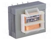 Transformer: mains; 2VA; 230VAC; 15V; 15V; 70mA; 70mA; screw type INDEL