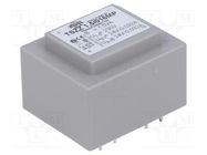 Transformer: encapsulated; 1.5VA; 230VAC; 24V; 24V; 25mA; 25mA; PCB INDEL