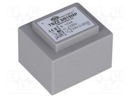 Transformer: encapsulated; 2VA; 230VAC; 24V; 80mA; PCB; IP00 INDEL