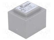 Transformer: encapsulated; 2.4VA; 230VAC; 24V; 100mA; PCB; IP00 INDEL