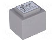 Transformer: encapsulated; 3VA; 230VAC; 9V; 330mA; PCB; IP00; C: 29mm INDEL