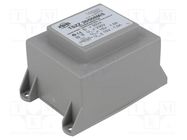 Transformer: encapsulated; 30VA; 230VAC; 15V; 15V; 1A; 1A; PCB; IP00 INDEL