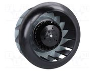 Fan: AC; radial; 230VAC; Ø182x85mm; 510m3/h; 63dBA; ball; 2300rpm FULLTECH