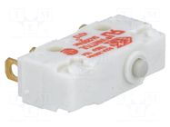 Microswitch SNAP ACTION; 5A/250VAC; without lever; SPDT; ON-(ON) SAIA-BURGESS