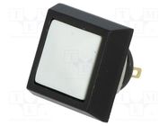 Switch: vandal resistant; Pos: 2; SPST-NO; 2A/36VDC; IP65; OFF-(ON) ONPOW