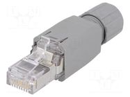 Connector: RJ45; plug; Variosub; PIN: 8; Cat: 5e; shielded; 8p8c; IDC PHOENIX CONTACT