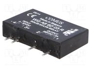 Relay: solid state; Ucntrl: 3÷32VDC; 3A; 48÷280VAC; WGA8; 1-phase COMUS