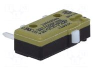 Microswitch SNAP ACTION; 5A/250VAC; without lever; SPDT; ON-(ON) SAIA-BURGESS