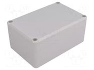 Enclosure: multipurpose; X: 78mm; Y: 118mm; Z: 54mm; polystyrene KRADEX