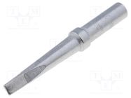 Tip; chisel; 3.2x1.2mm; for  soldering iron; WEL.ET-M PLATO