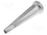 Tip; chisel; 2x1mm; for  soldering iron; WEL.LT-L PLATO