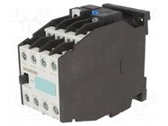 Contactor: 8-pole; NC x4 + NO x4; 230VAC; 10A; screw terminals SIEMENS