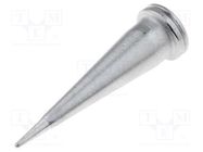 Tip; conical; 0.4mm; for  soldering iron; WEL.LT-S PLATO