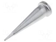 Tip; conical; 0.4mm; for  soldering iron; WEL.LT-S PLATO