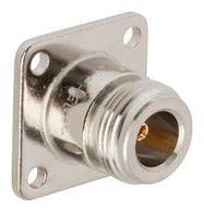 RF COAXIAL, N JACK, 50 OHM, PANEL