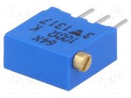 Potentiometer: mounting; multiturn; 100Ω; 500mW; THT; ±10%; linear VISHAY