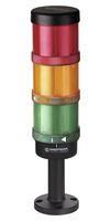 SIGNAL TOWER, RGY, 3-STACK, 24V, SPRING