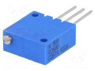 Potentiometer: mounting; vertical,multiturn; 50kΩ; 0.75W; ±10% BOURNS