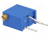 Potentiometer: mounting; multiturn; 20kΩ; 250mW; ±10%; linear; THT BOURNS