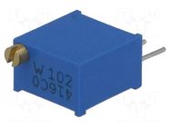 Potentiometer: mounting; multiturn; 1kΩ; 500mW; THT; ±10%; linear BOURNS