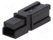 Connector: wire-wire; plug; hermaphrodite; 600V; PIN: 1; for cable TE Connectivity