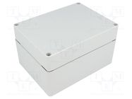 Enclosure: multipurpose; X: 120mm; Y: 160mm; Z: 90mm; EURONORD; ABS FIBOX