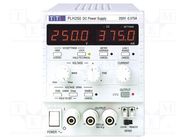 Power supply: laboratory; single-channel,linear; 0÷250VDC; PLH 