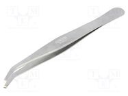 Tweezers; Tweezers len: 115mm; SMD; Tipwidth: 2mm; Blade: Ø0.8mm BERNSTEIN