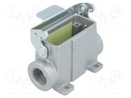 Enclosure: for HDC connectors; C146,heavy|mate; size A10; M20 AMPHENOL