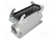 Enclosure: for HDC connectors; C146,heavy|mate; size E24; high AMPHENOL