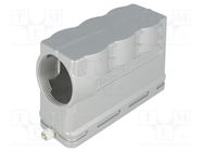 Enclosure: for HDC connectors; C146,heavy|mate; size E24; high AMPHENOL