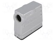 Enclosure: for HDC connectors; C146,heavy|mate; size A16; angled AMPHENOL