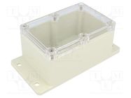 Enclosure: multipurpose; X: 80mm; Y: 120mm; Z: 65mm; ABS; IP65 COMBIPLAST