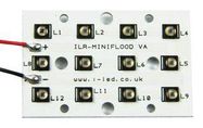 IR LED MODULE, 12CHIP, 850NM, SQUARE PCB