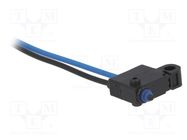 Microswitch SNAP ACTION; 0.1A/125VAC; 2A/12VDC; without lever OMRON Electronic Components