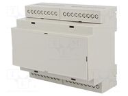 Enclosure: for DIN rail mounting; Y: 90.2mm; X: 106.25mm; Z: 57.5mm GAINTA