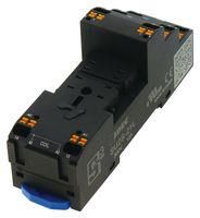 RELAY SOCKET, 8PIN, DIN RAIL