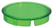 INDICATOR LENS, GREEN, ROUND, 19.5MM