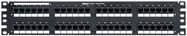 PATCH PANEL, CAT5E, 48PORT, 2RACK U