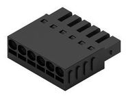 TERMINAL BLOCK, PLUGGABLE, 6POS, 20AWG