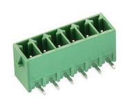 TERMINAL BLOCK, R/A HEADER, 4POS, TH