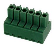 TERMINAL BLOCK, PLUGGABLE, 12POS, 16AWG