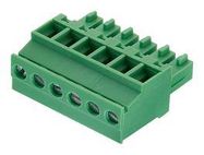 TERMINAL BLOCK, PLUGGABLE, 6POS, 16AWG