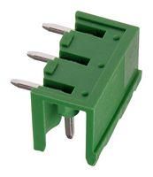 TERMINAL BLOCK, R/A HEADER, 9POS, TH