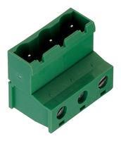 TERMINAL BLOCK, PLUGGABLE, 3POS, 12AWG