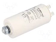 Capacitor: polypropylene; motors, run; 12uF; 470VAC; Ø35x73.5mm KEMET